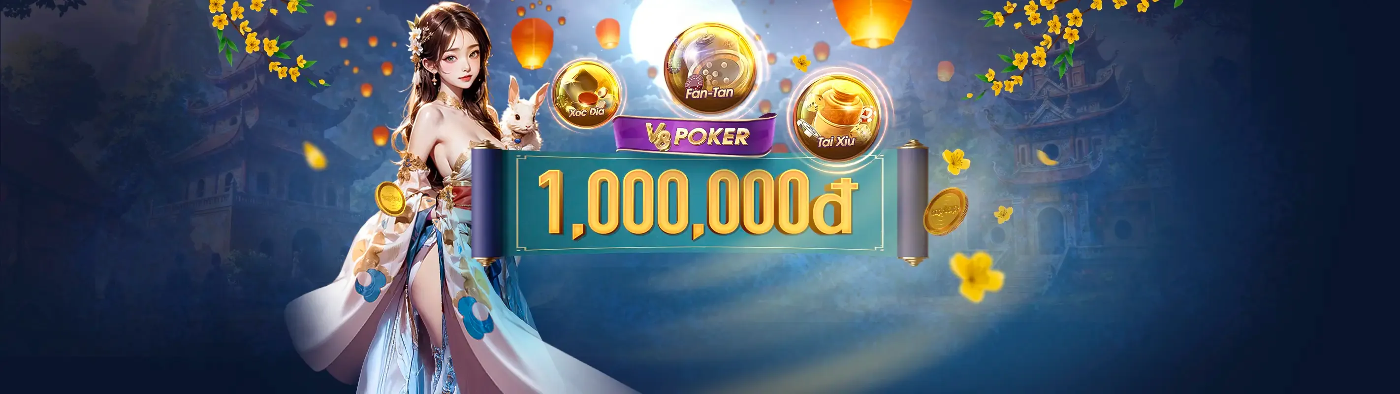 Giao diện game nổ hũ với các biểu tượng chiến thắng và logo 6fff nổ hũ